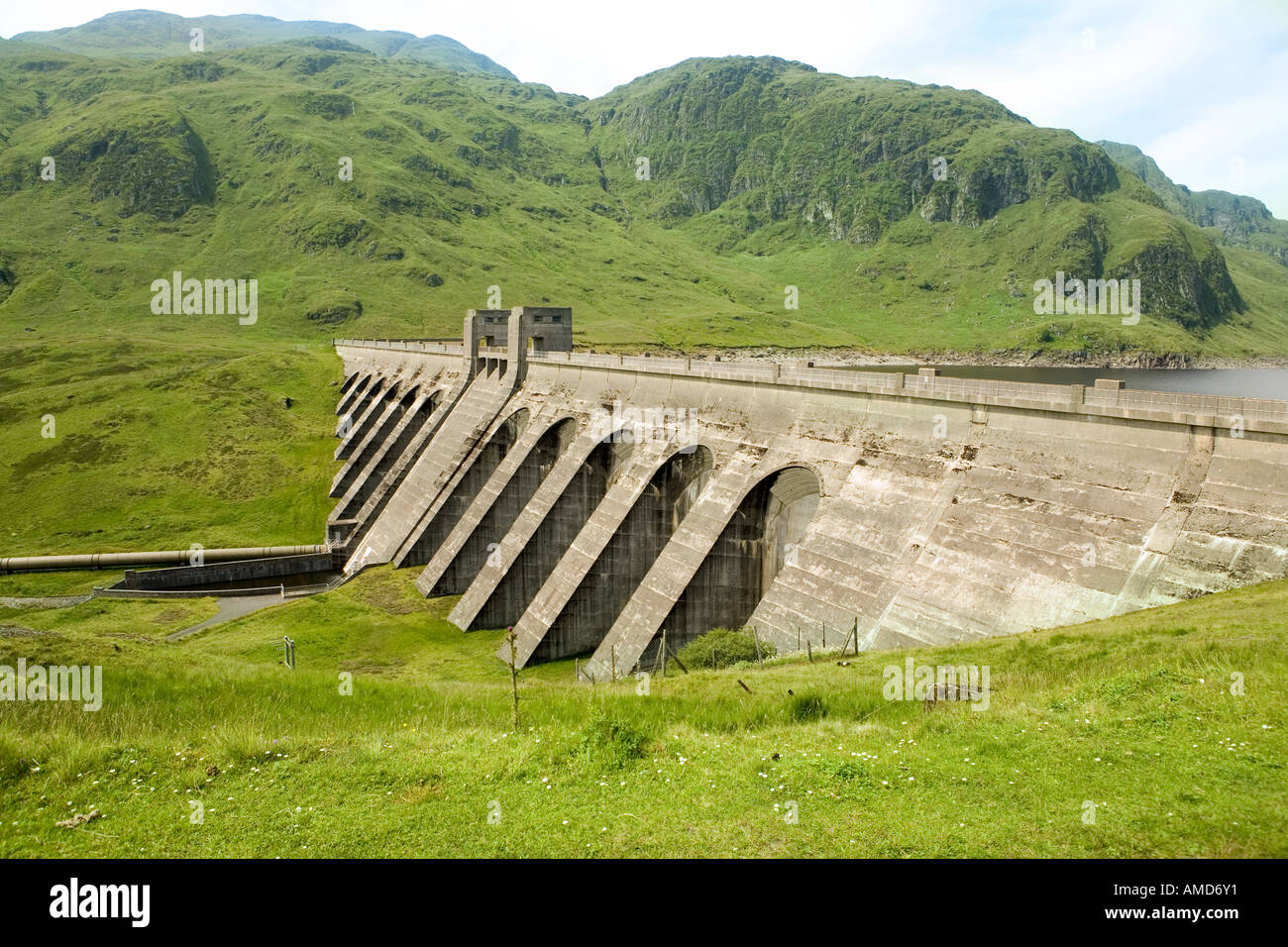 Hydroelectric dam in Scotland Stock Photo, Royalty Free Image 8701488 Alamy