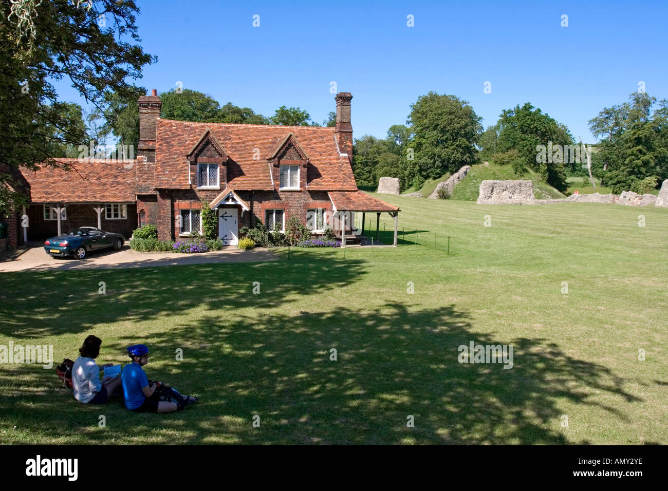 Berkhamsted Castle Hertfordshire Stock Photo, Royalty Free Image ...