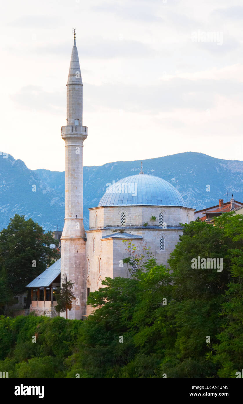 Koski Mehmed Pasha S Pasa Mosque Along The Neretva River Seen From The