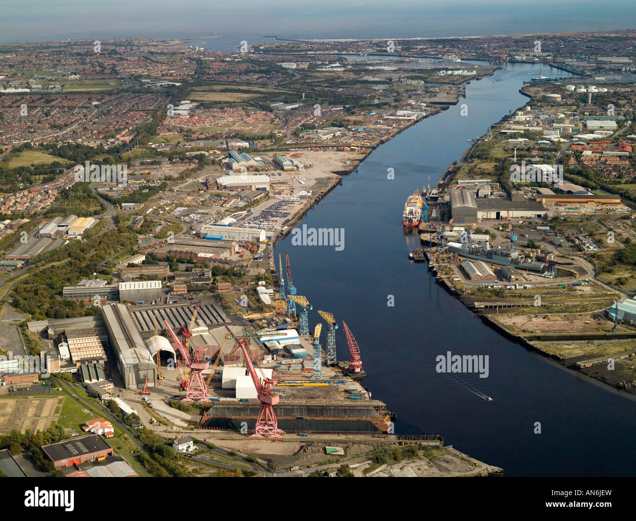 Shipbuilding on the River Tyne, Wallsend, Newcastle upon Tyne, North
