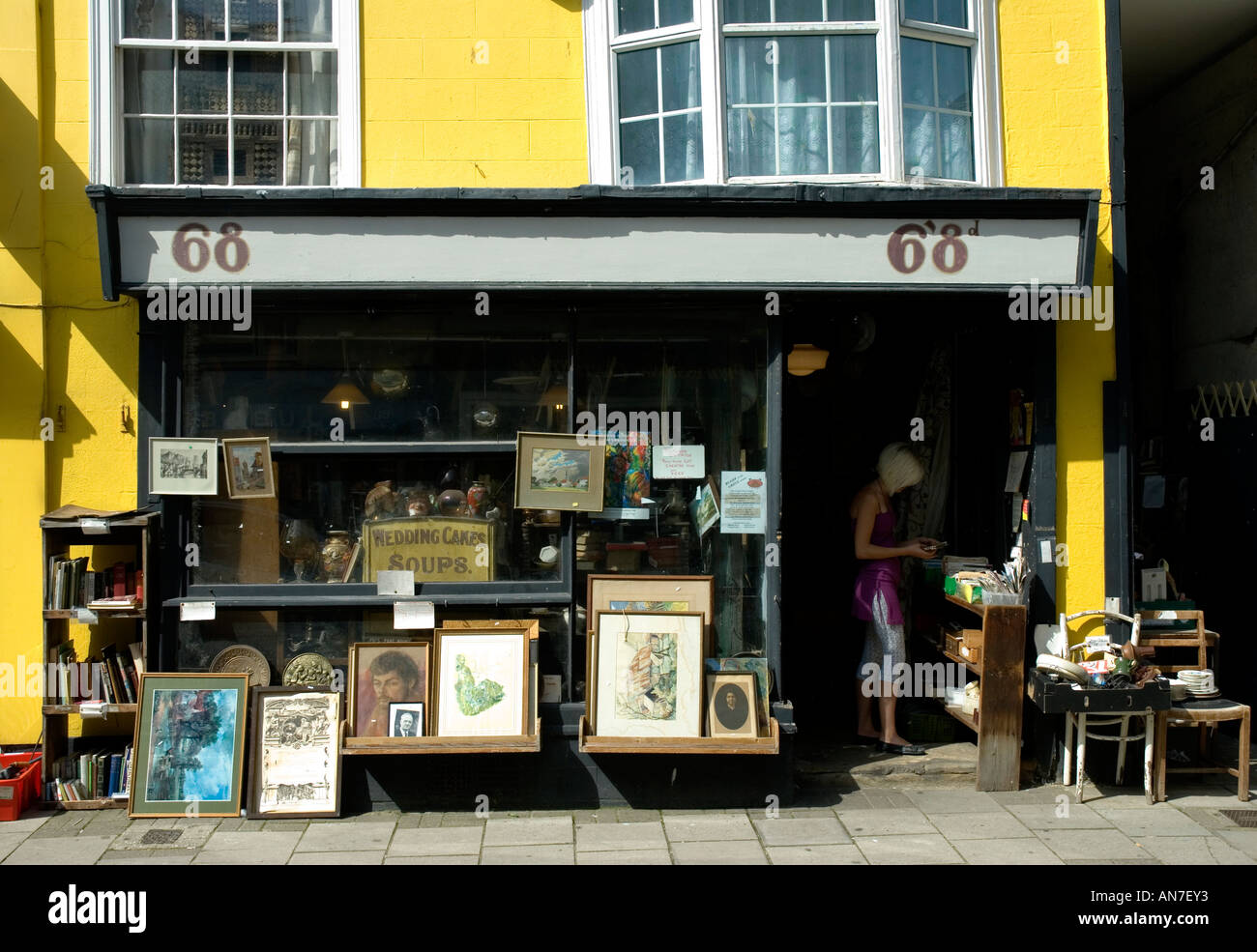 Robert Mucci Junk Shop In High Street Hastings Old Town East Sussex
