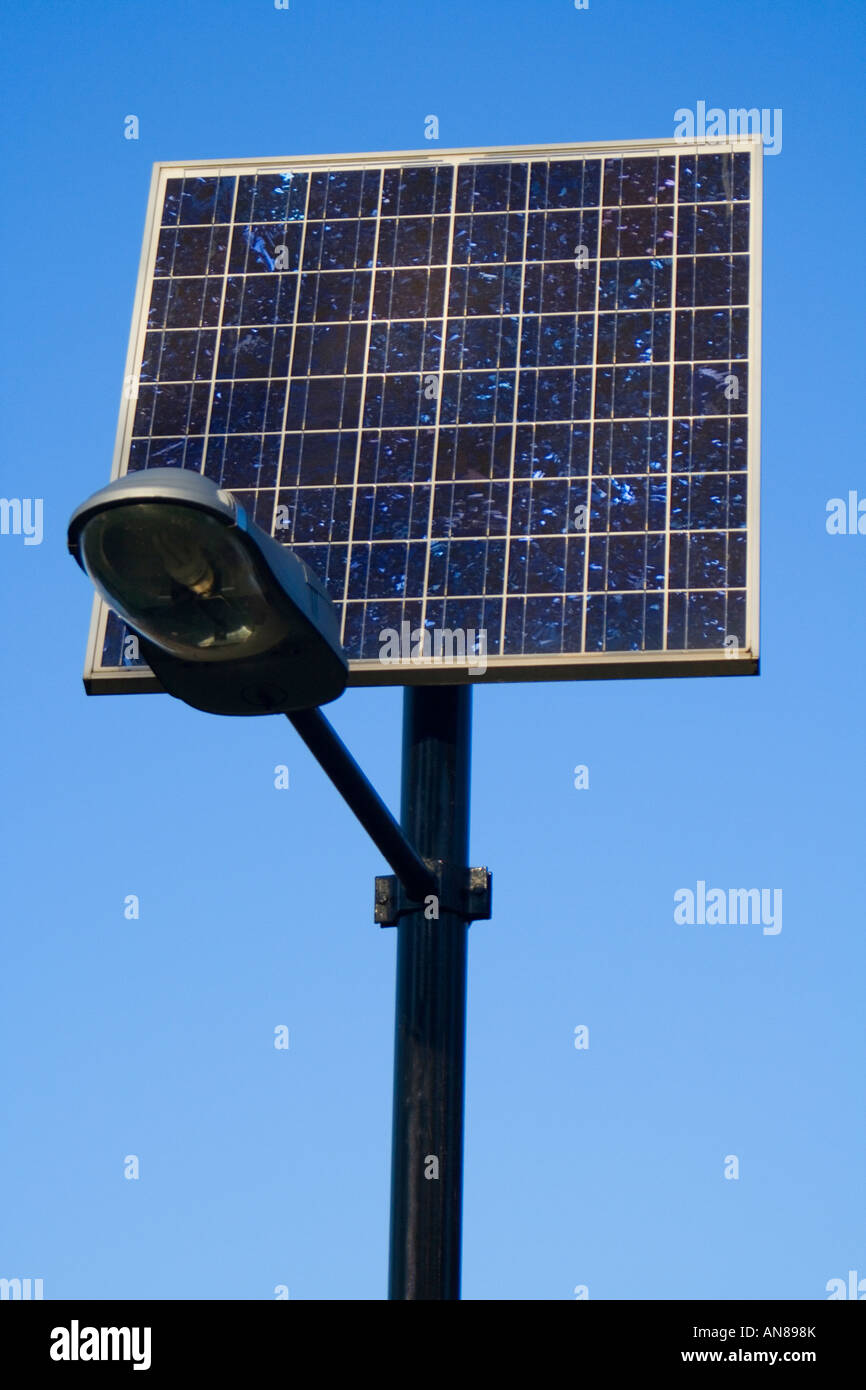 Solar Powered Street Light Hi Res Stock Photography And Images Alamy