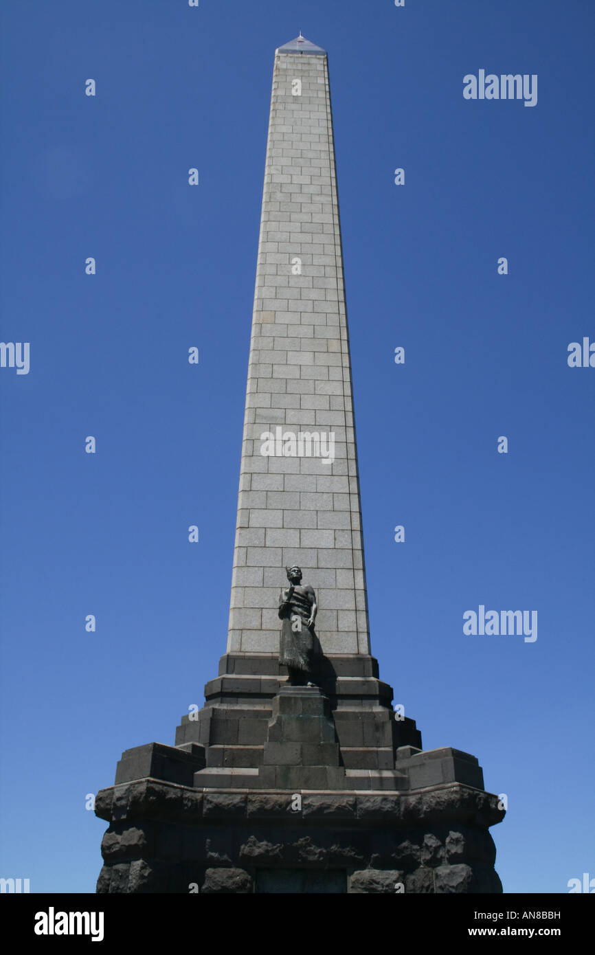 Obelisk monument at One Tree Hill, Auckland, New Zealand