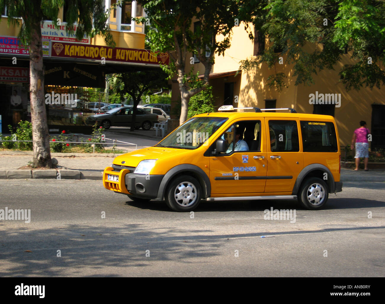 Taxi Alanya Turkey Stock Photo, Royalty Free Image 15470174 Alamy