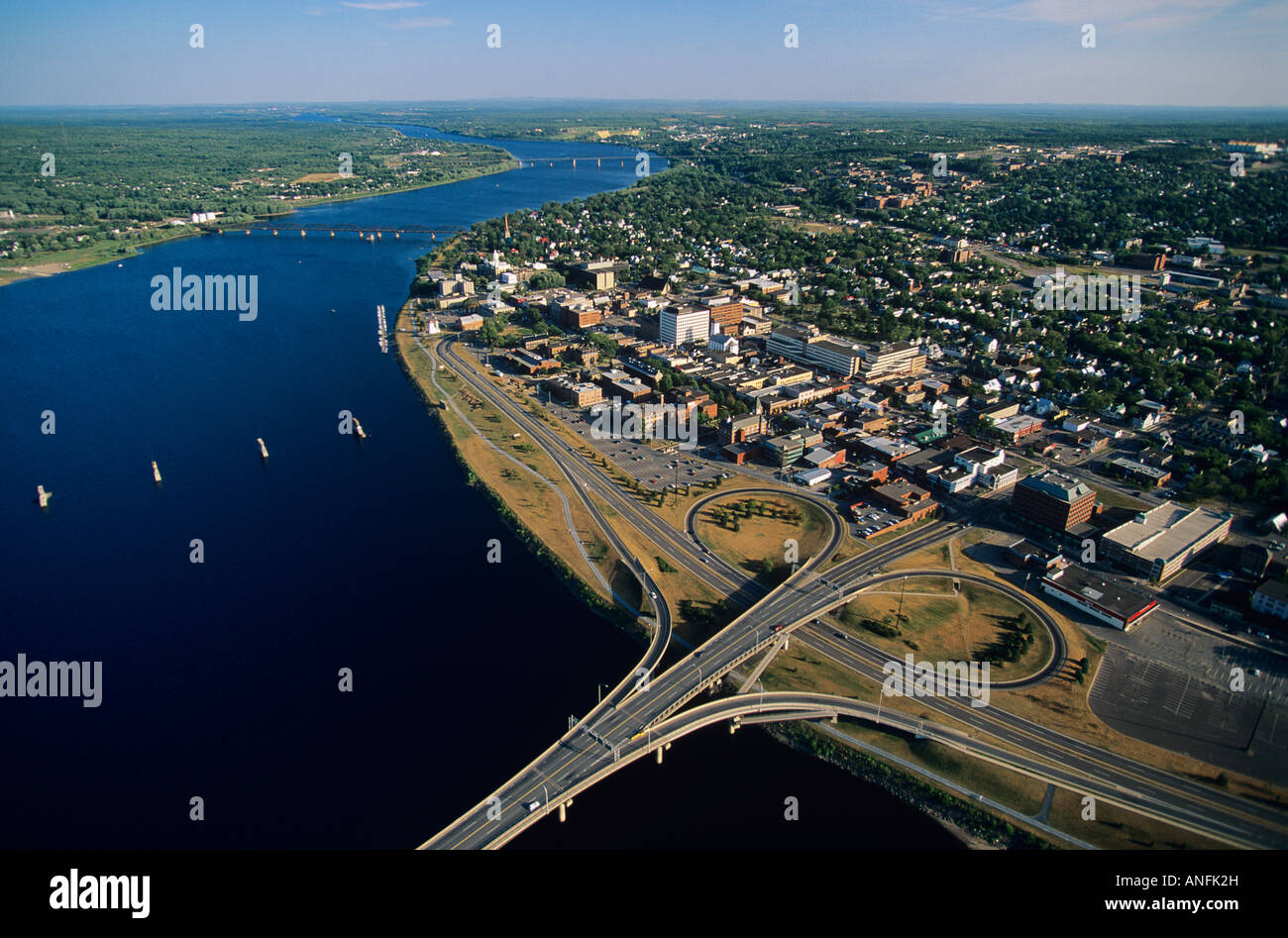 Fredericton, new brunswick, Canada Stock Photo, Royalty Free Image
