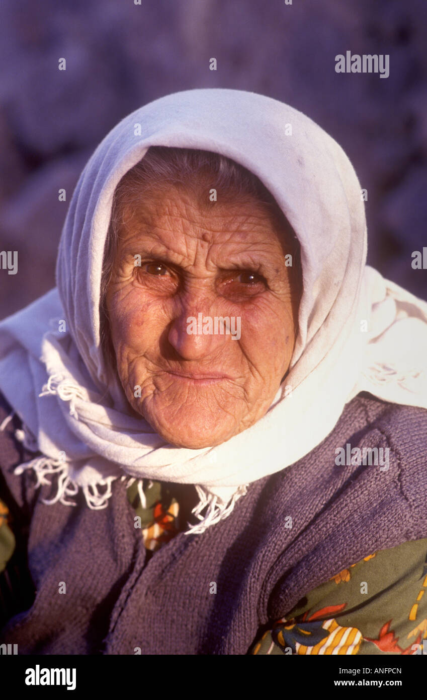 Old Turkish Woman Stock