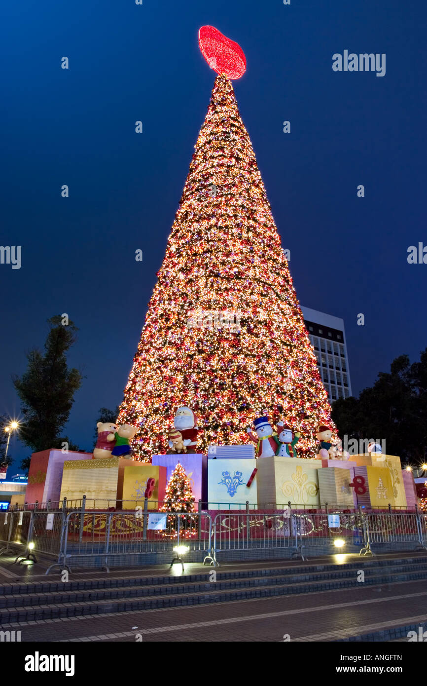 Christmas Tree Hong Kong Stock Photo, Royalty Free Image 15522260 Alamy