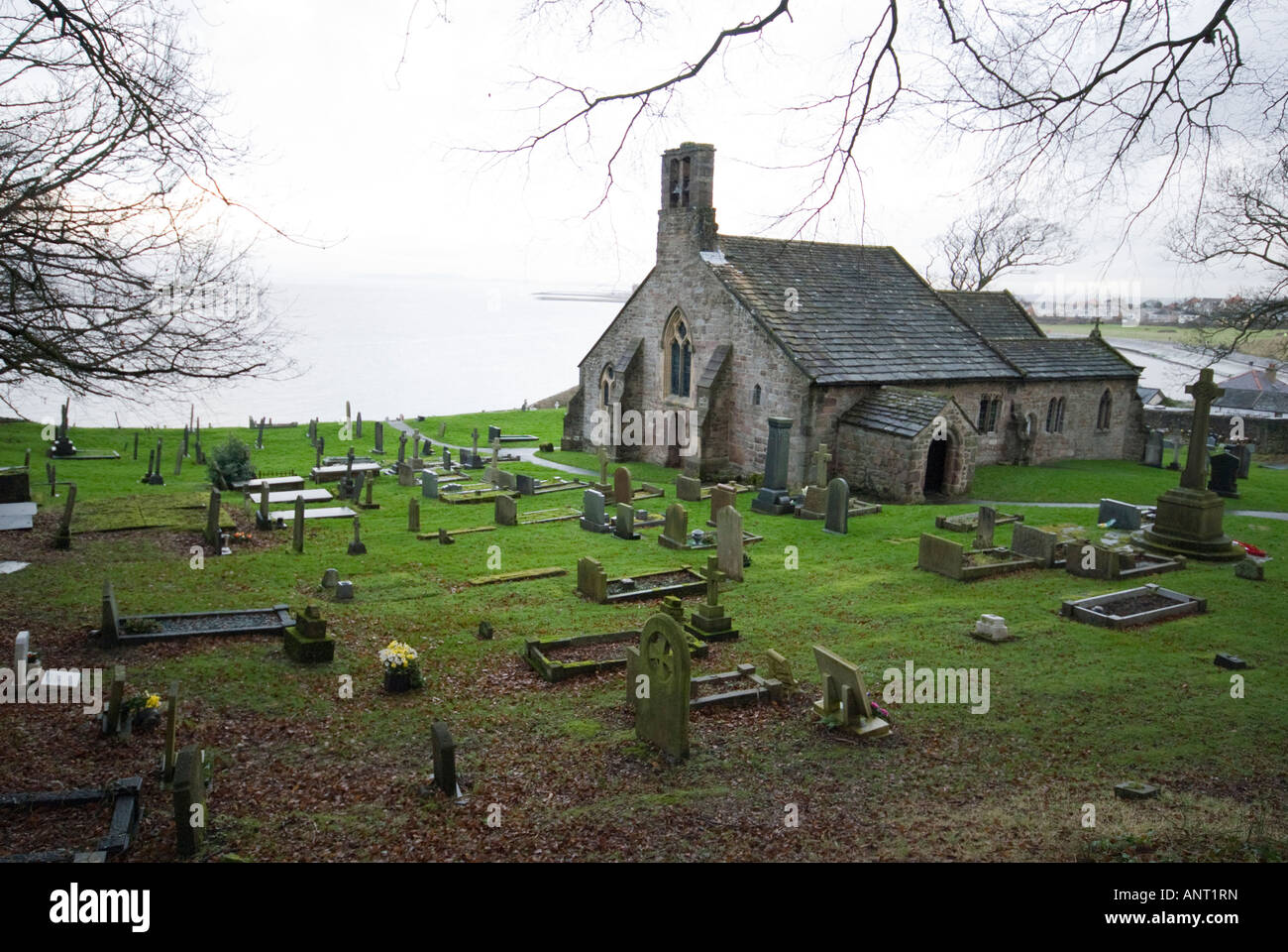 St Patrick's Church Heysham Stock Photo, Royalty Free Image 15592808