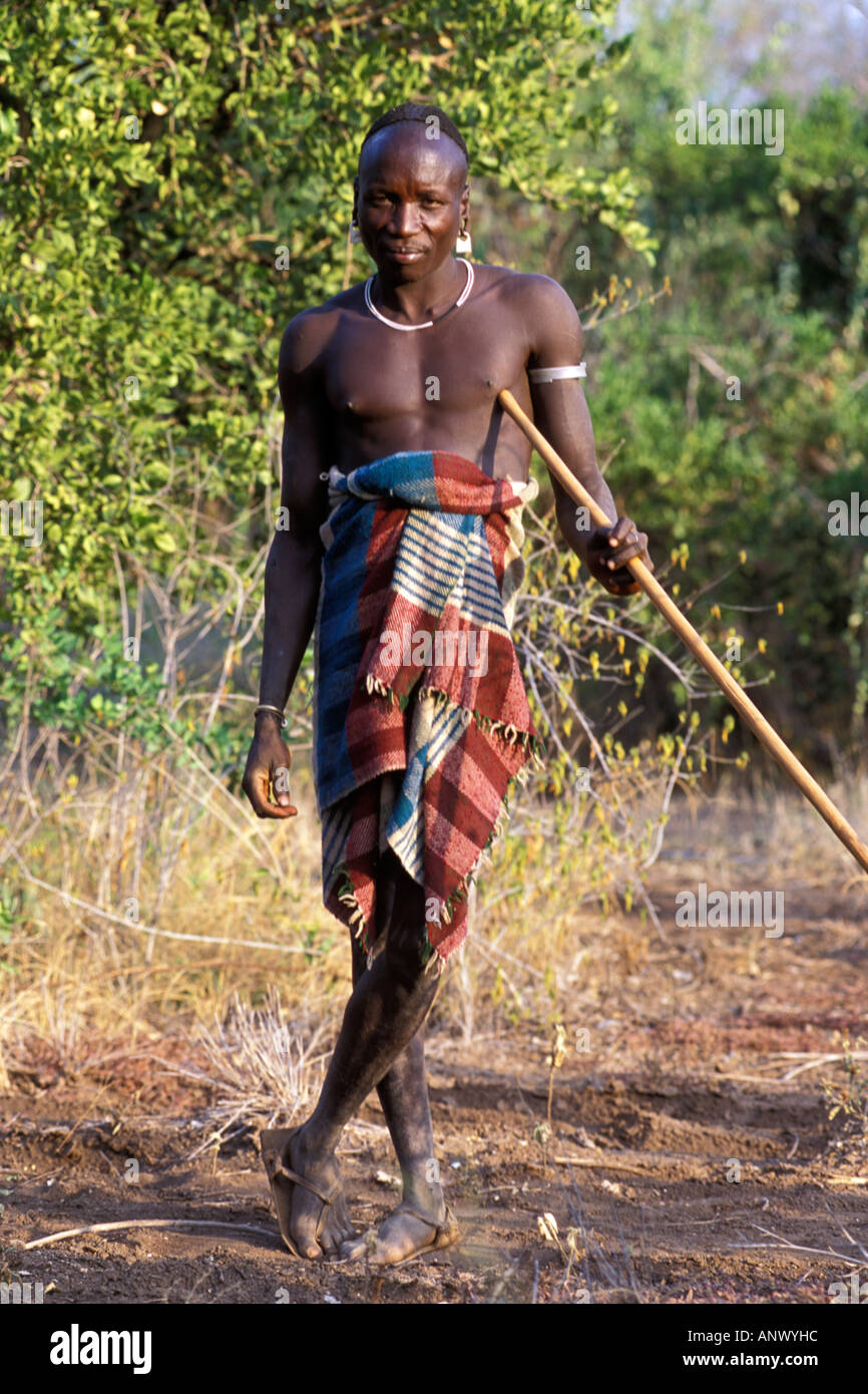 Mursi Warrior Ethiopia Hi Res Stock Photography And Images Alamy