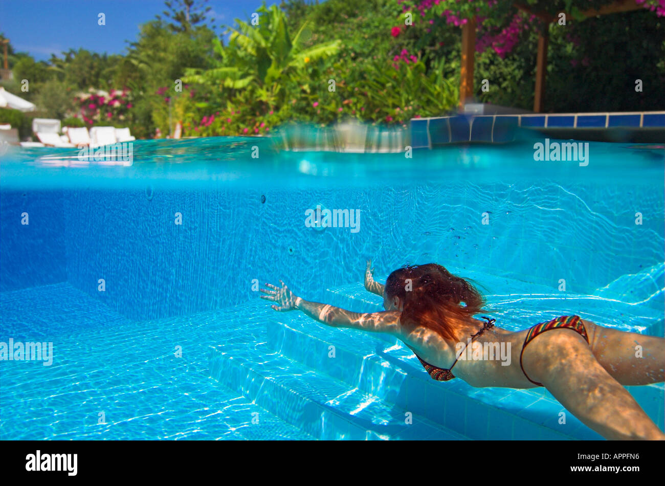 Swimming In Bikini Shemale Fingering