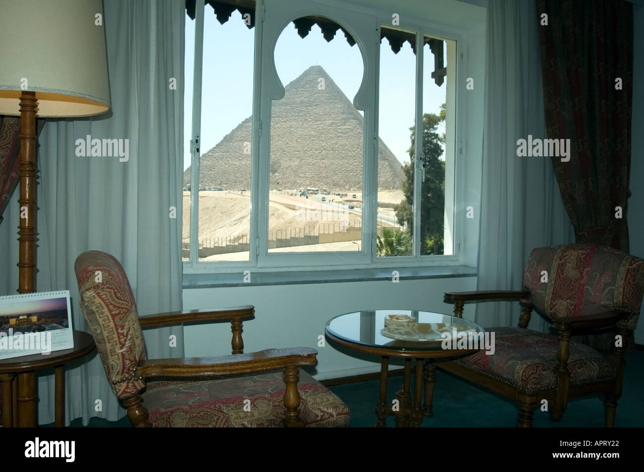 Pyramids Giza Cairo Egypt Stock Photo Alamy