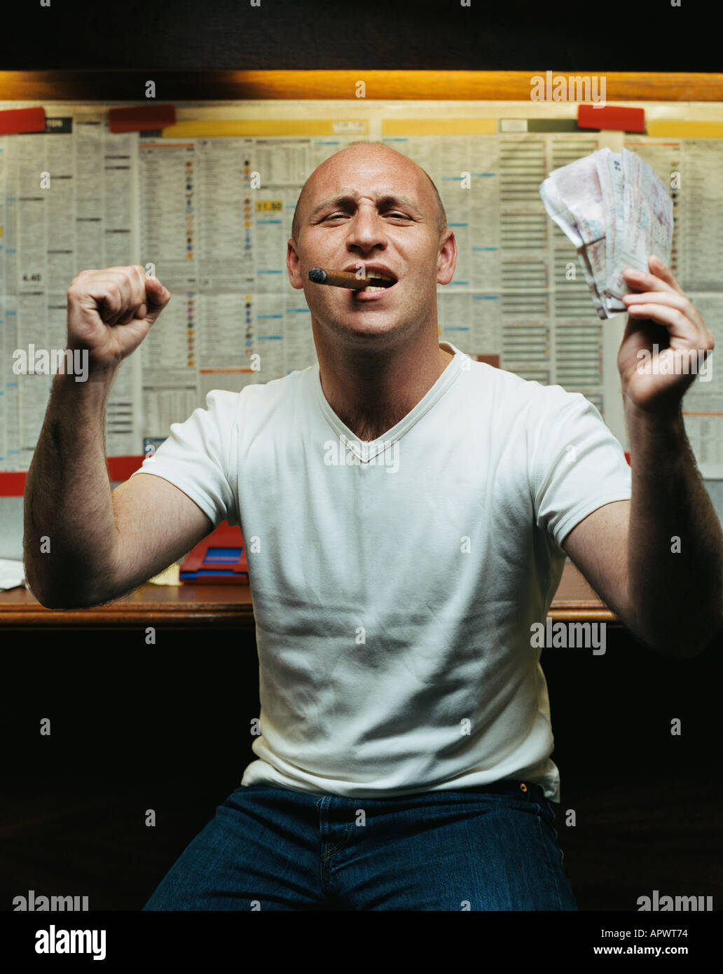 Single manning in betting shops