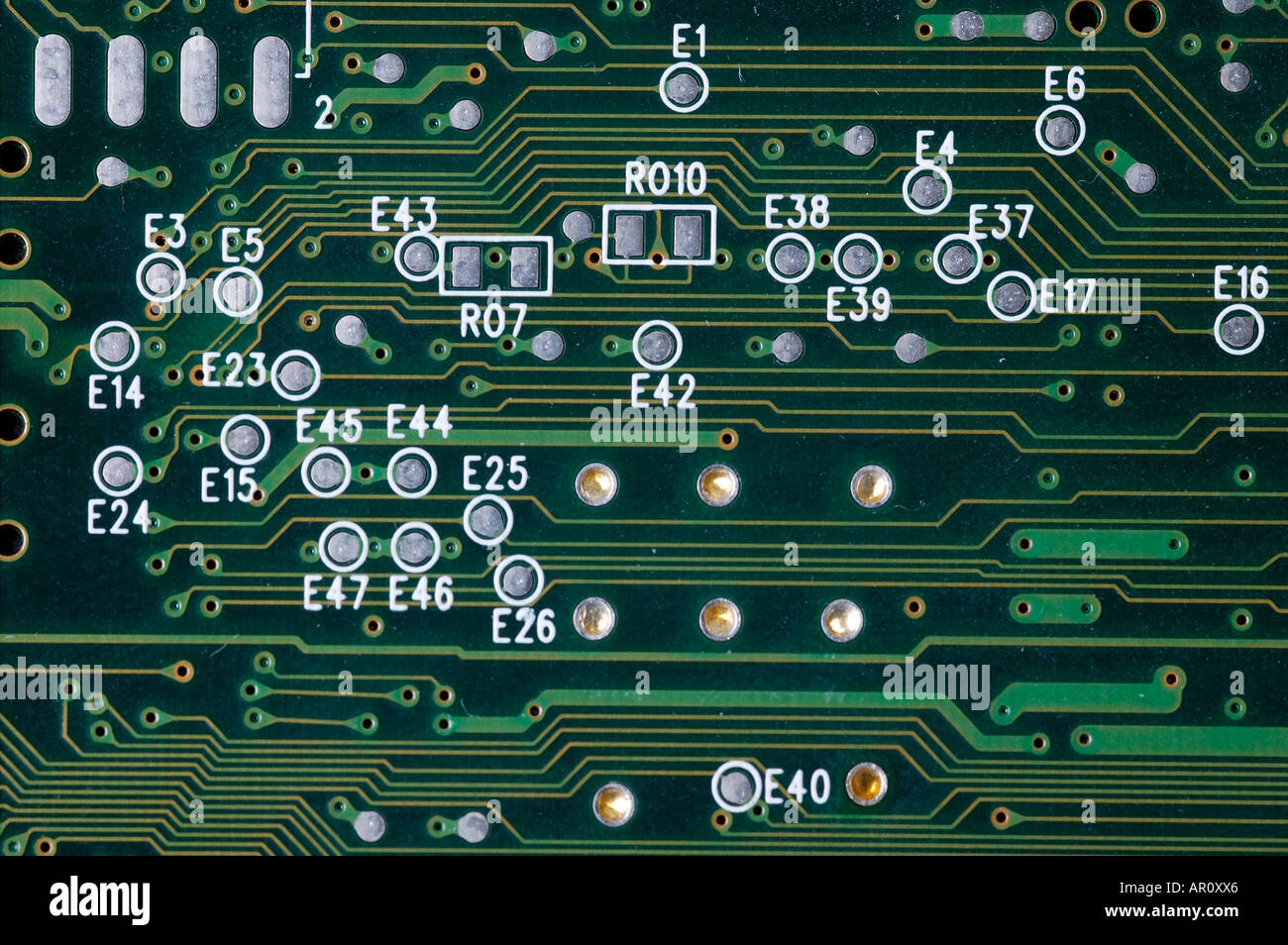 Printed Circuit Board Stock Photo Alamy