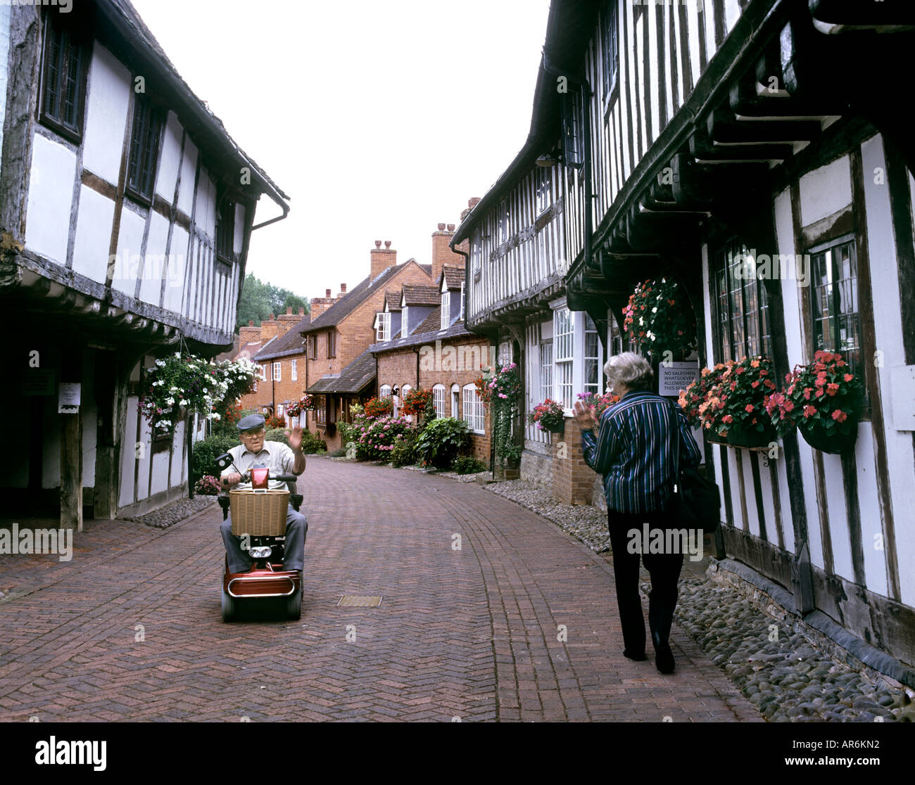 Malt Mill Lane, Alcester, Warwickshire Stock Photo, Royalty Free Image 9117841 Alamy