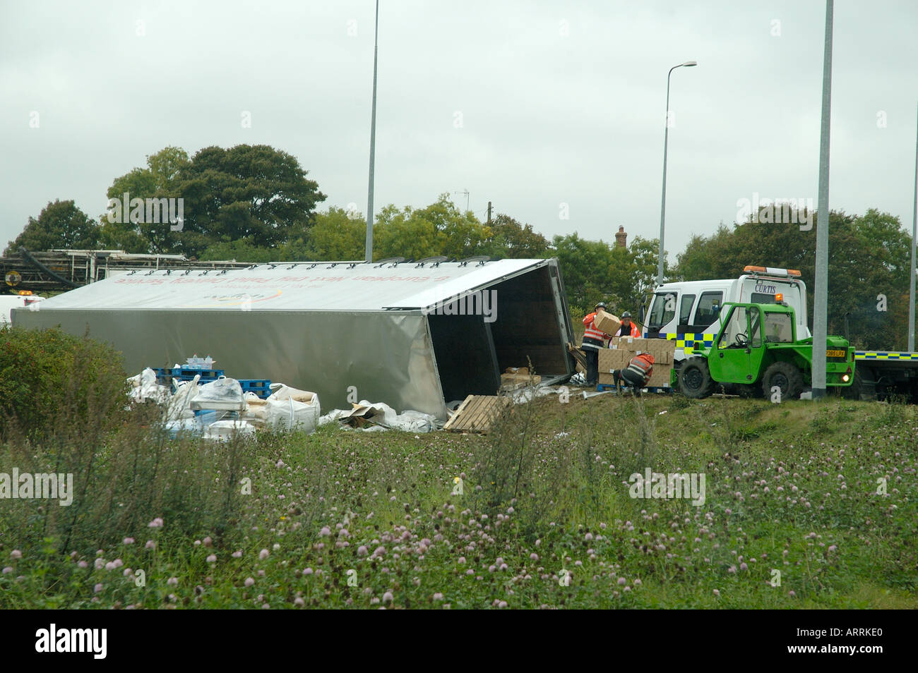 Lorry Accident Hi Res Stock Photography And Images Alamy