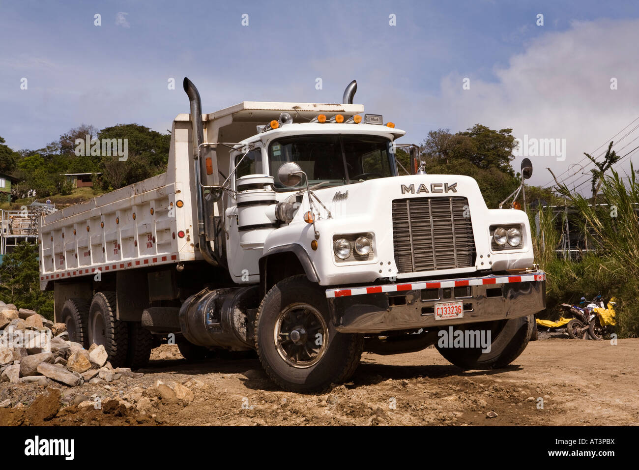 Costa Rica Santa Elena large American Mack truck used in developing