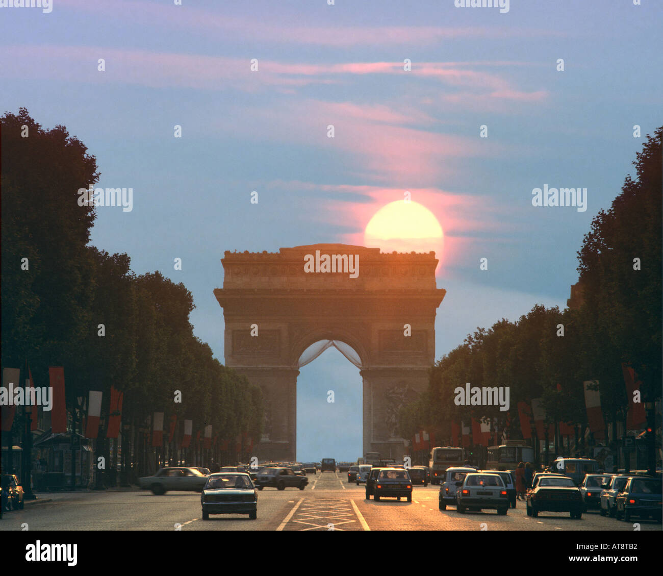 Photo Arc De Triomphe Hi Res Stock Photography And Images Alamy