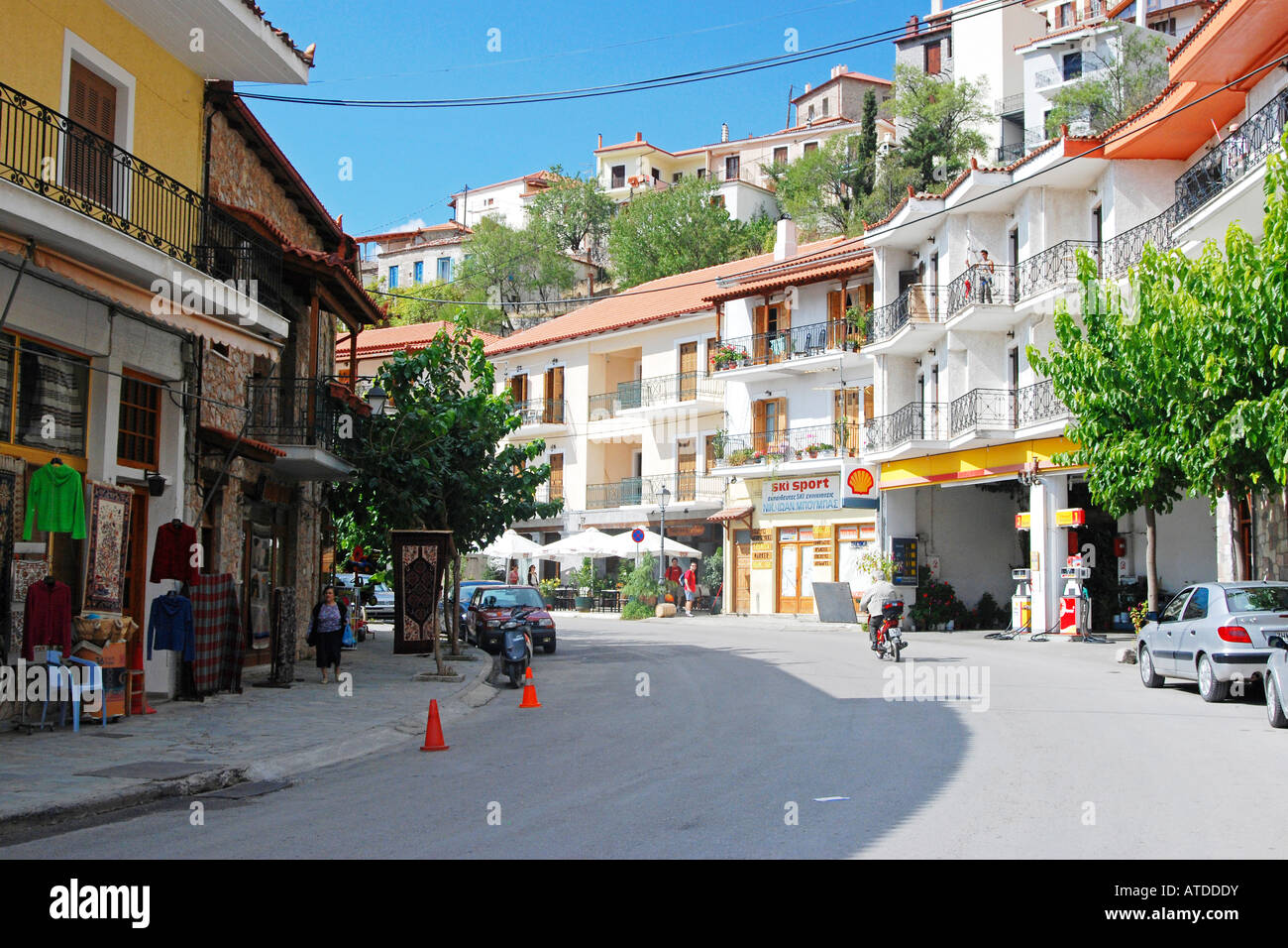 The town of Delphi, Greece Stock Photo, Royalty Free Image 16283510
