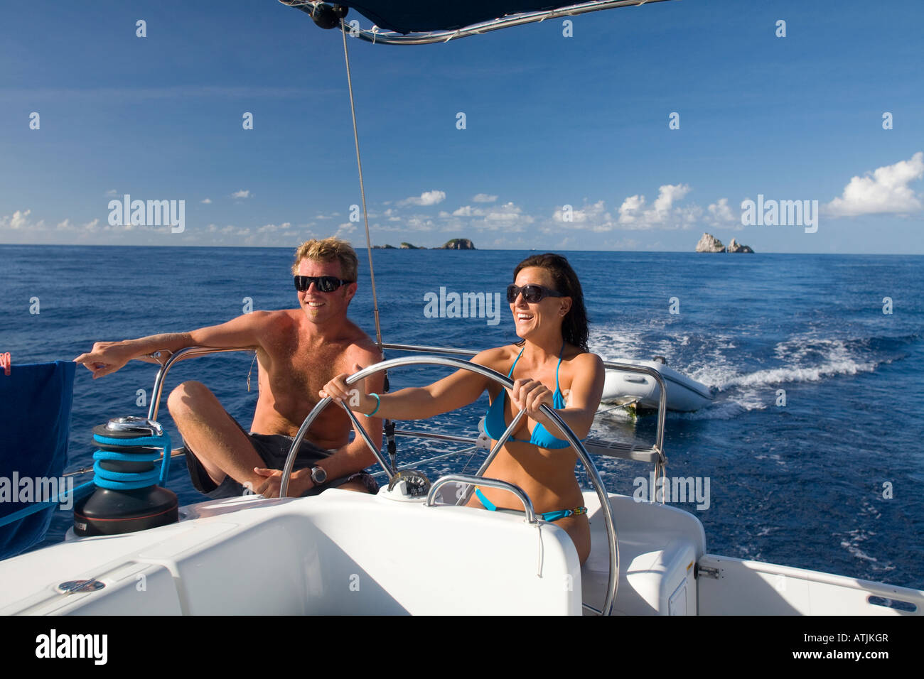 Female Bikini Boats Hi Res Stock Photography And Images Alamy