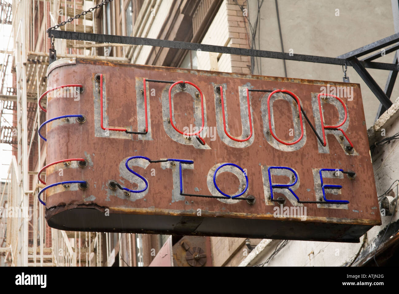 Liquor Store, New York, USA Stock Photo, Royalty Free Image 16333095
