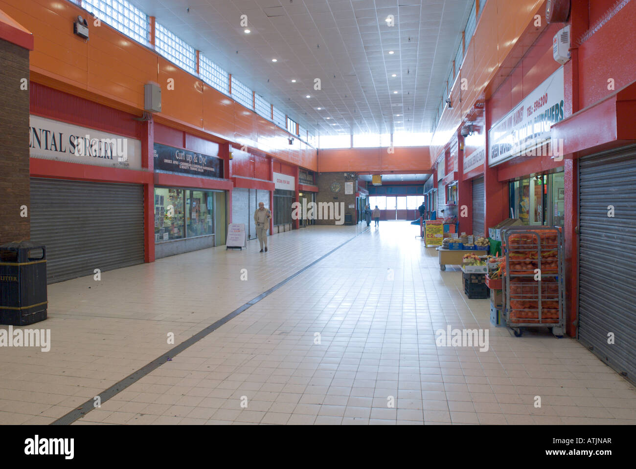 The Purley Centre Marsh Farm Luton Stock Photo, Royalty Free Image