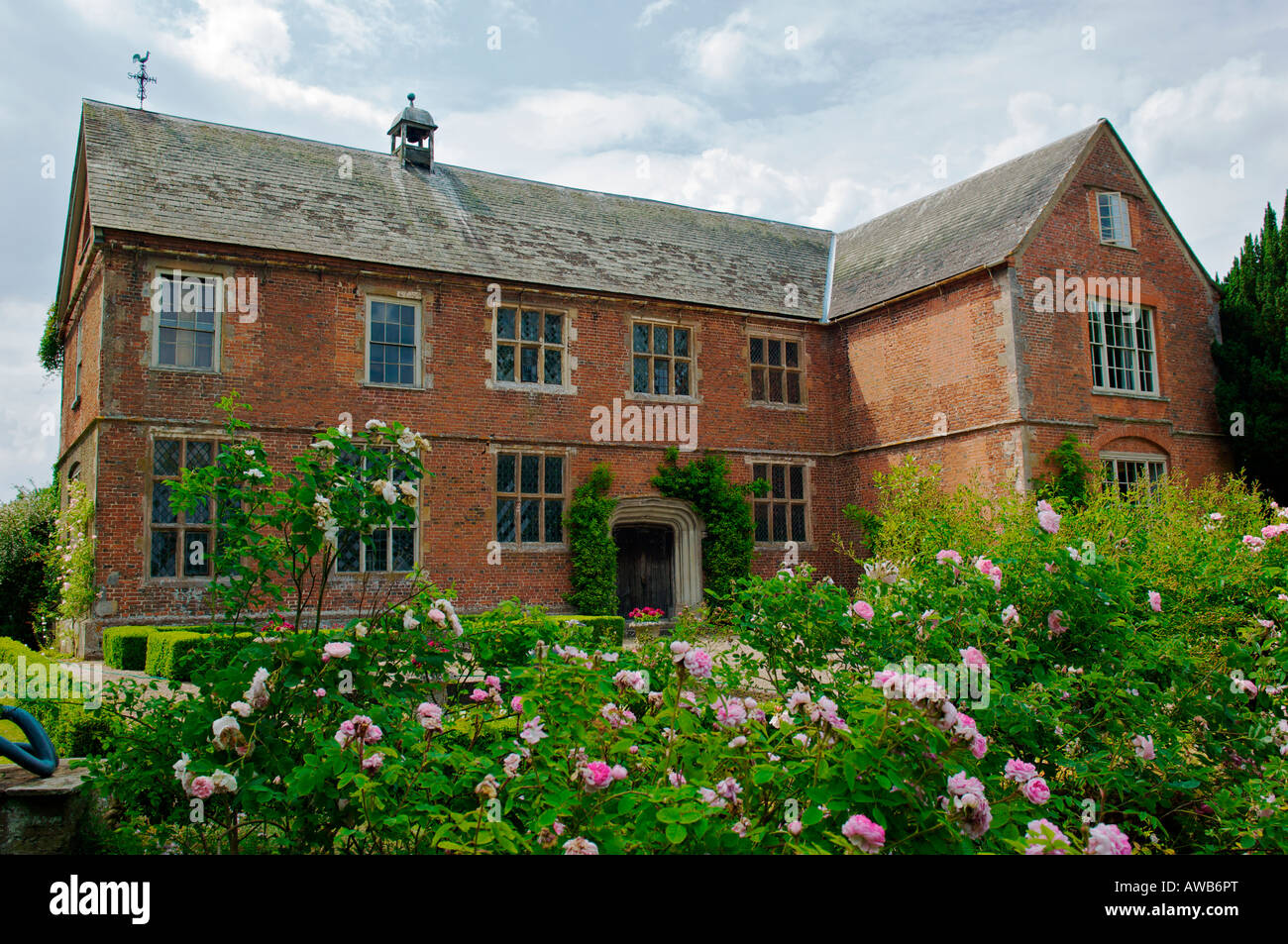 Hellens Manor House Much Marcle England Stock Photo, Royalty Free Image