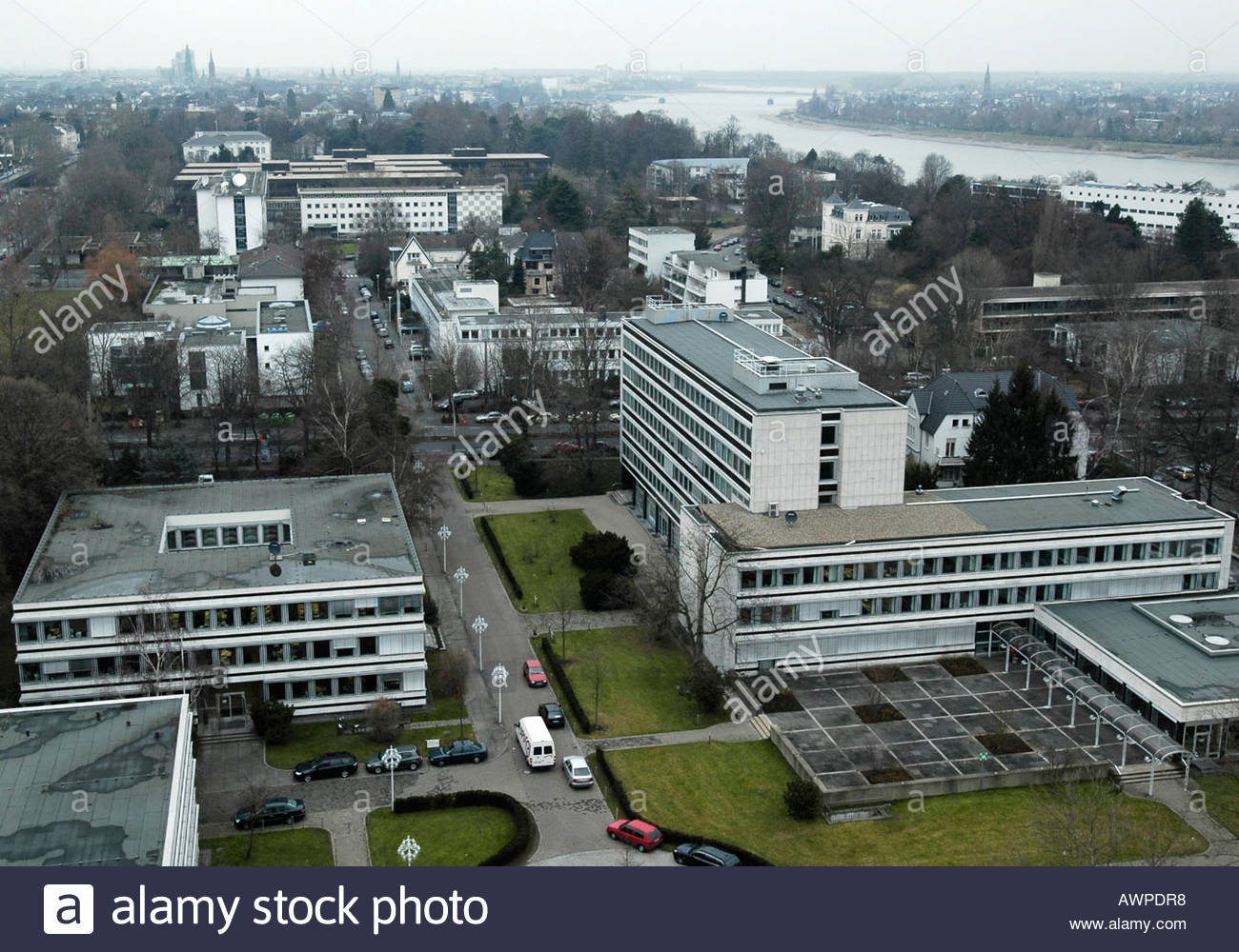 Ehemaliges Regierungsviertel Bonn Stock Photo, Royalty Free Image