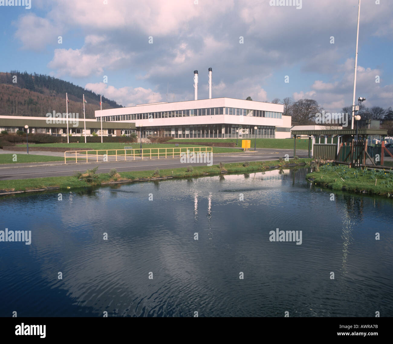 L Oreal Factory Llantrisant Rhondda South Wales Stock Photo, Royalty