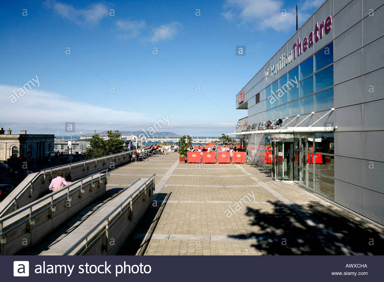 The Pavilion Theatre DunLaoghaire Stock Photo, Royalty Free Image