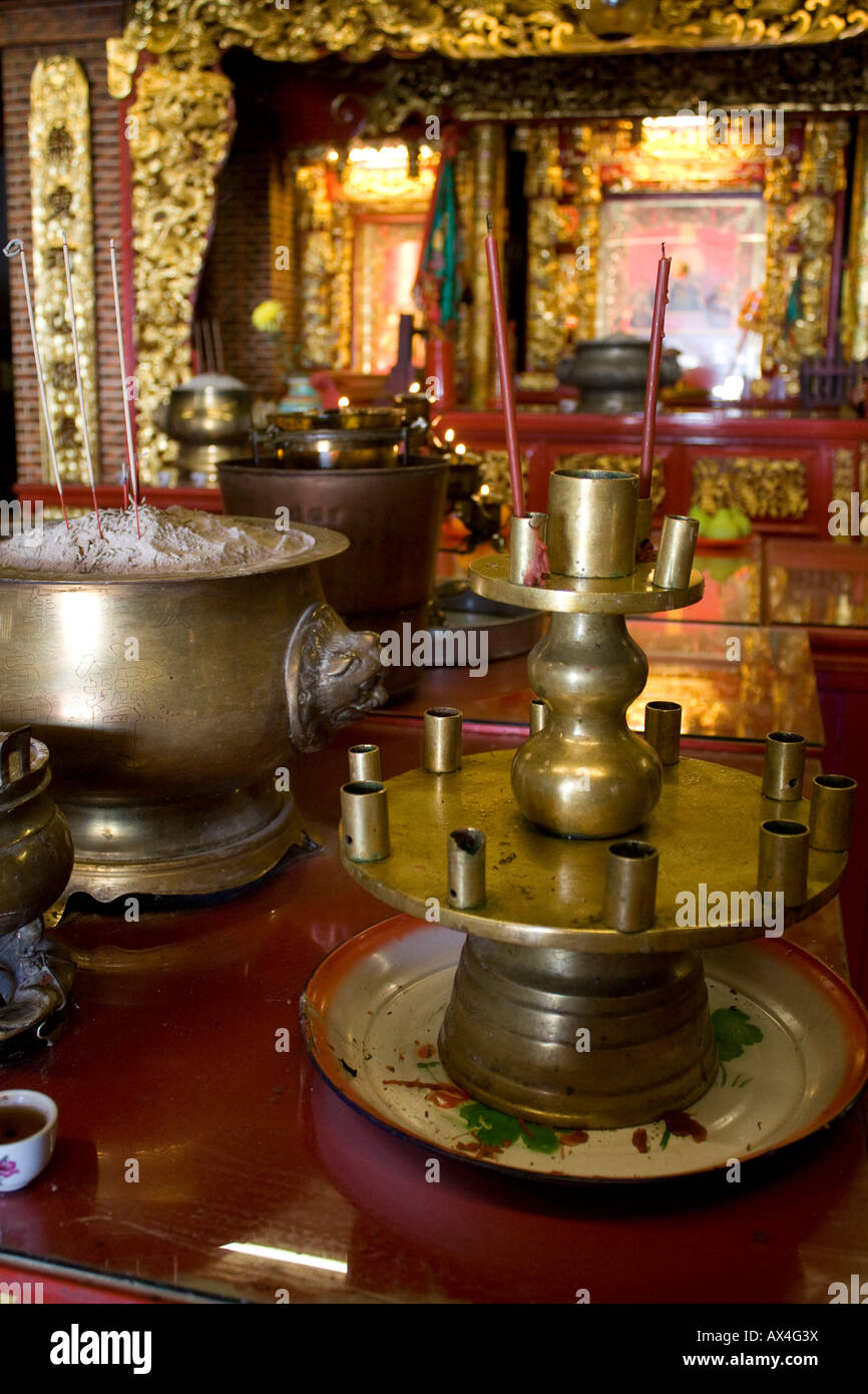 Yeoh Kongsi Clan House Interior Penang Malaysia Stock Photo Alamy