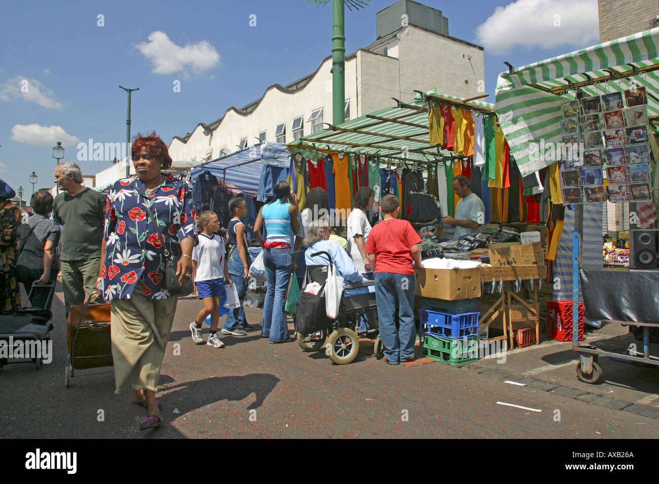 Street Market Ridley Road Market Dalston Hackney Stock Photo 1749609