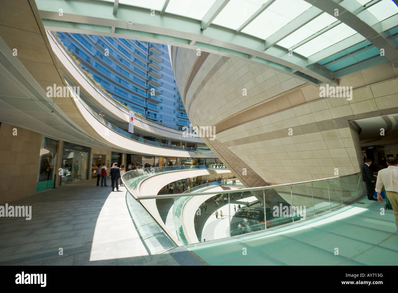 Kanyon Shopping Mall Levent Istanbul Turkey Stock Photo Alamy