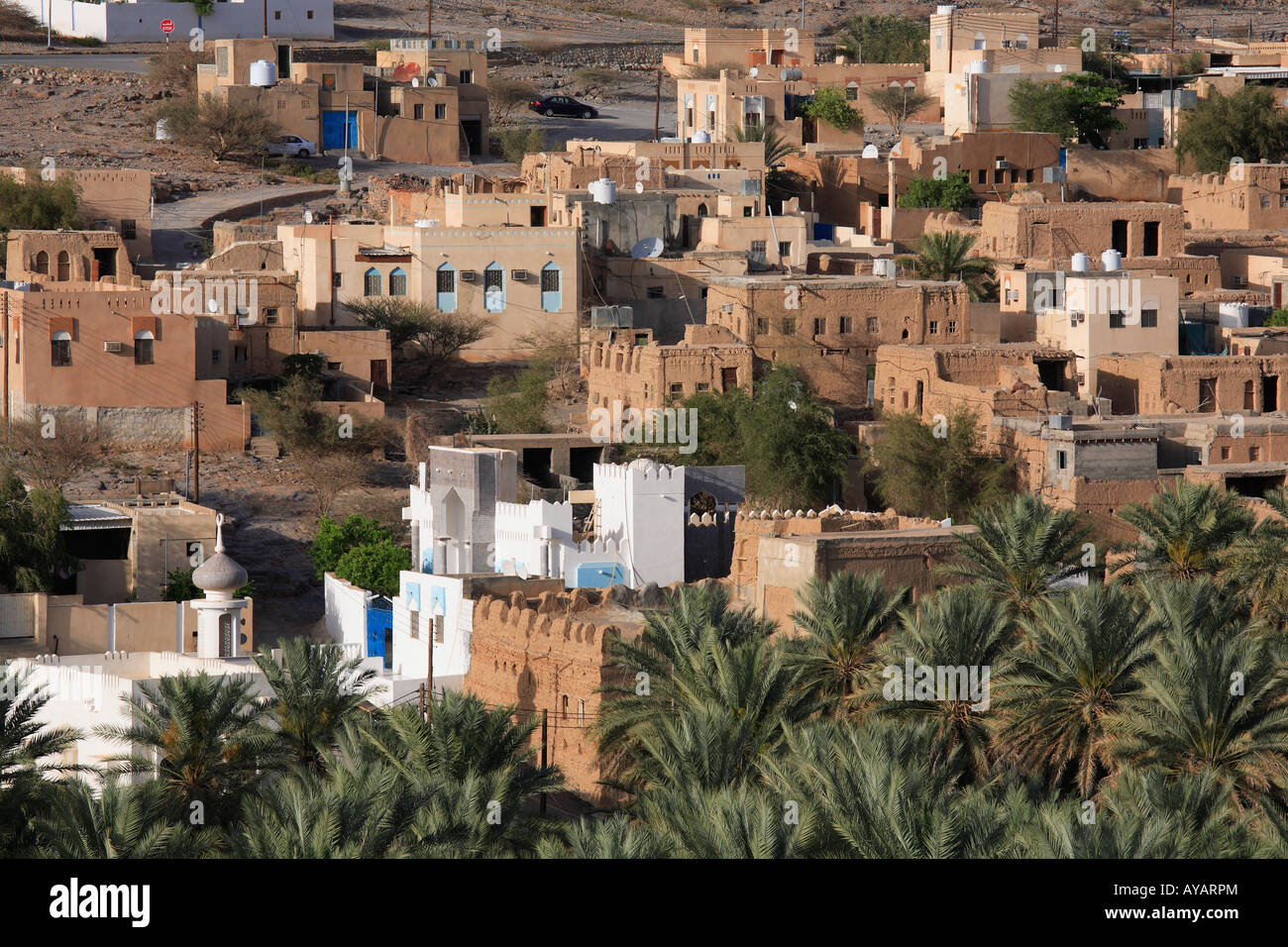 Oman Al Dakhiliyah Al Hamra village Stock Photo, Royalty Free Image 17049019 Alamy