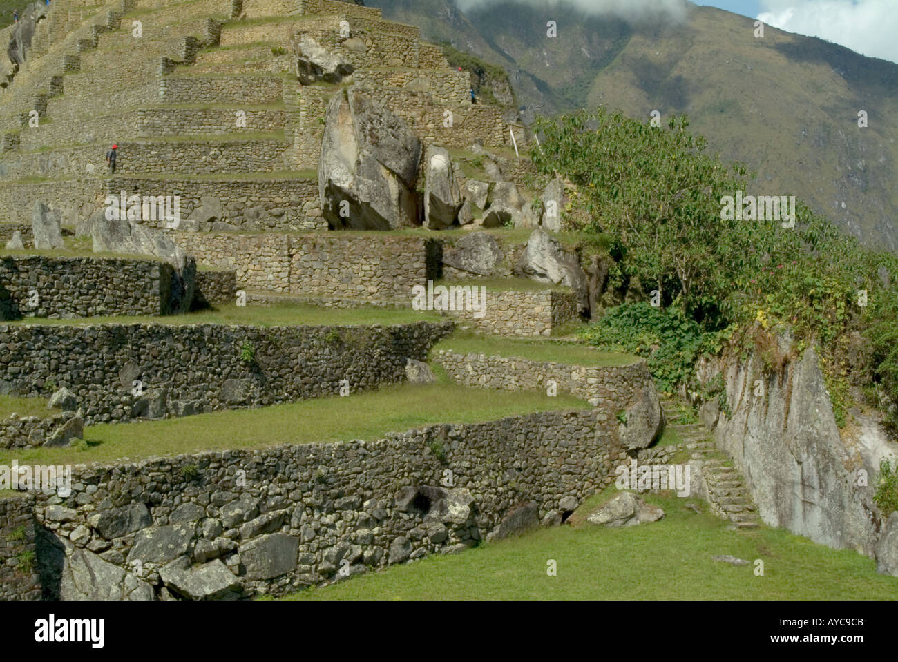 Machu Picchu The Lost City Of The Incas Stock Photo Alamy