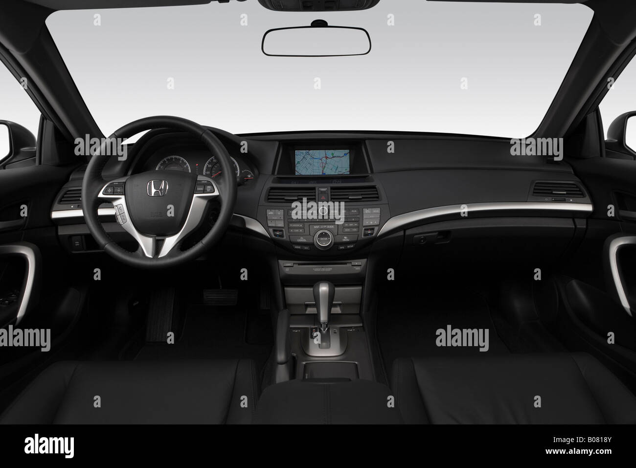 2008 Honda Accord EXL in Gray Dashboard, center console, gear Stock