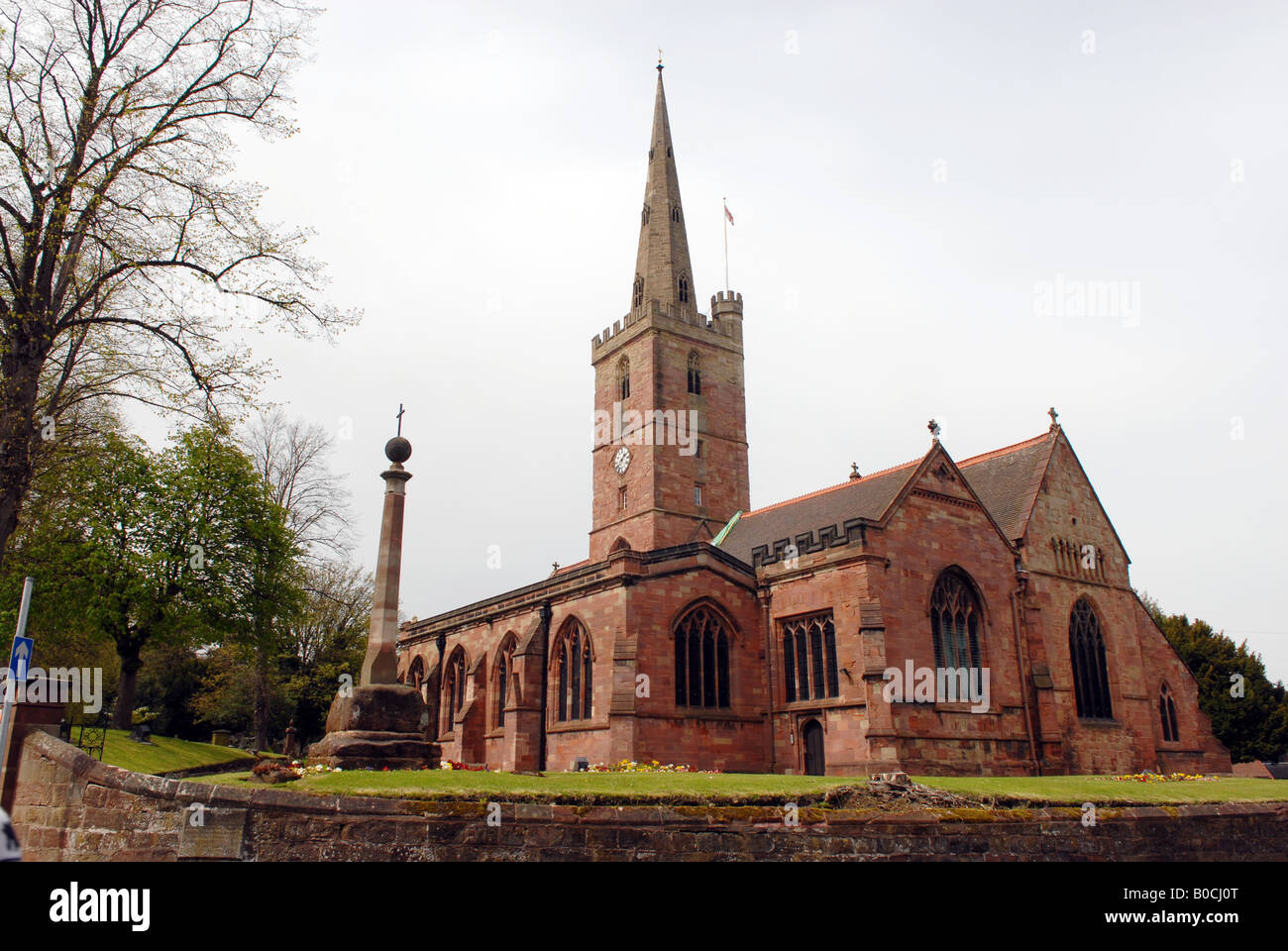 Halesowen Parish Church In The West Midlands England Stock Photo
