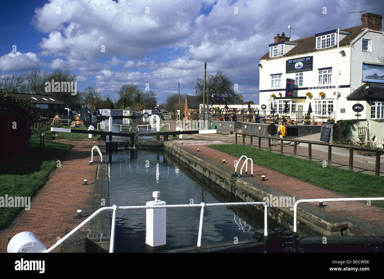 Trent Lock, Long Eaton, Derbyshire, England Stock Photo, Royalty Free