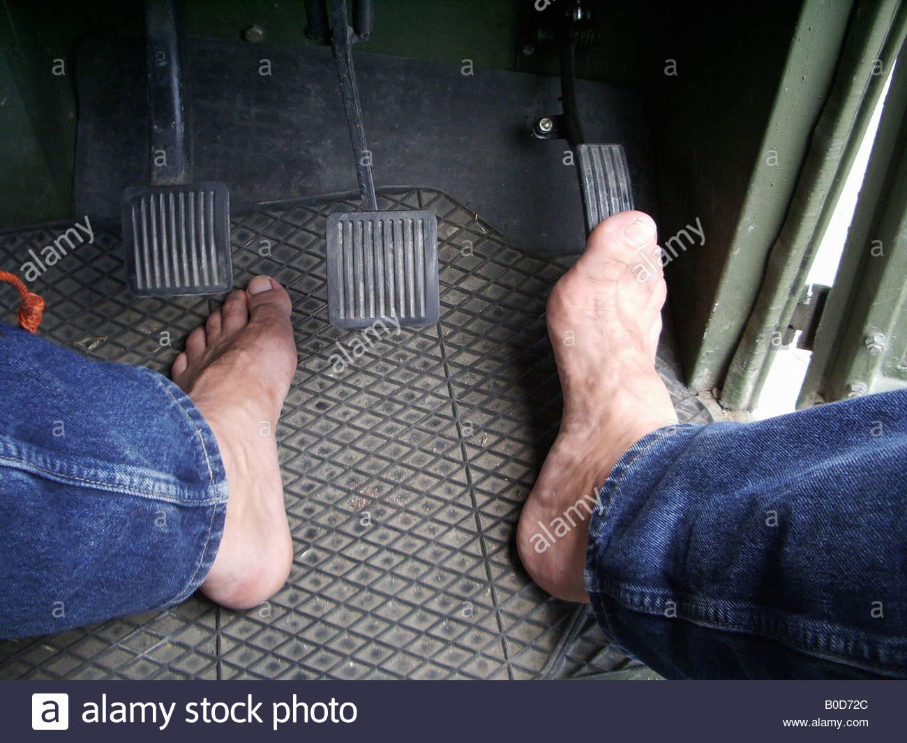 summer fun driving barefoot driving pedals accelerator brake pedal