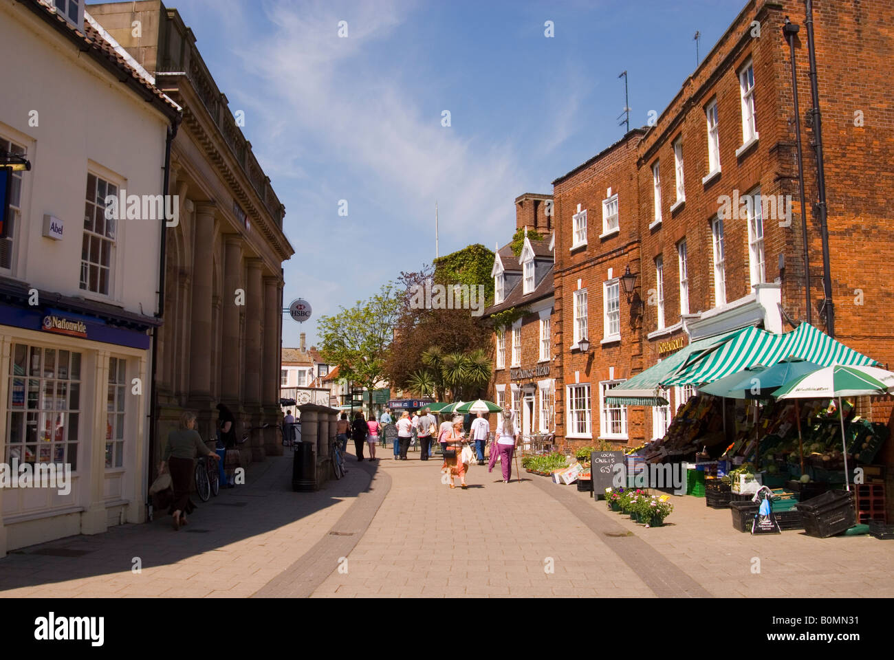 Beccles Town Centre,Suffolk,Uk Stock Photo, Royalty Free Image 17665957 Alamy