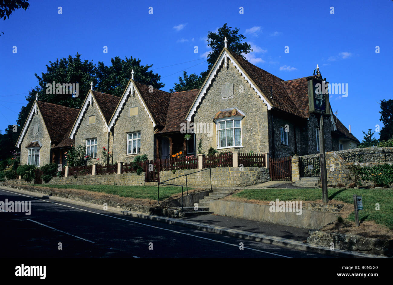 Linton Park Almshouses Linton Near Maidstone Kent England Uk Stock