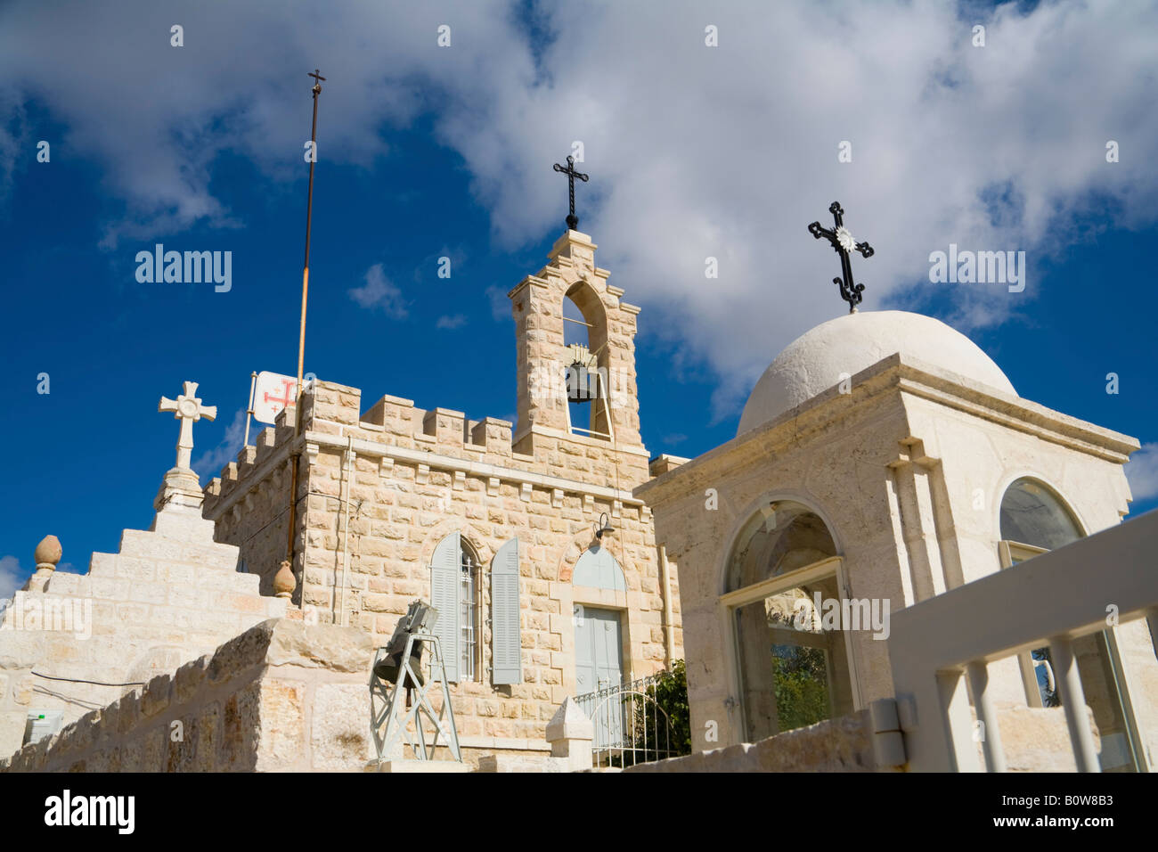 Church of the Milk Grotto, Bethlehem, West Bank, Palestine, Israel Stock Photo, Royalty Free