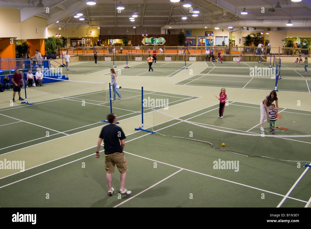 Inside The Sports Plaza At Center Parcs at Elveden near Thetford,Uk