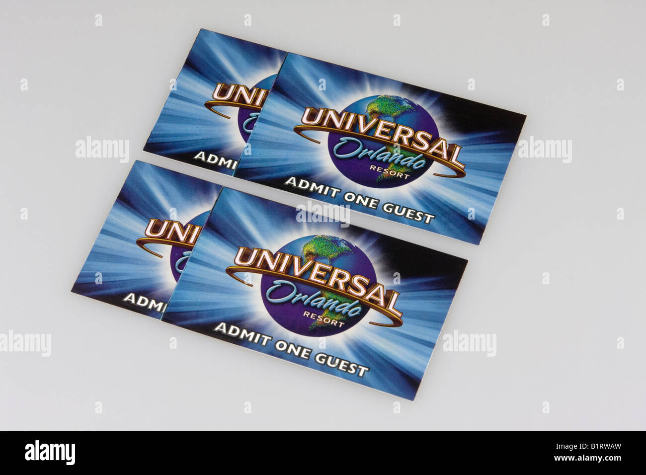 Tickets To Universal Studios In Orlando Florida Usa B1RWAW 