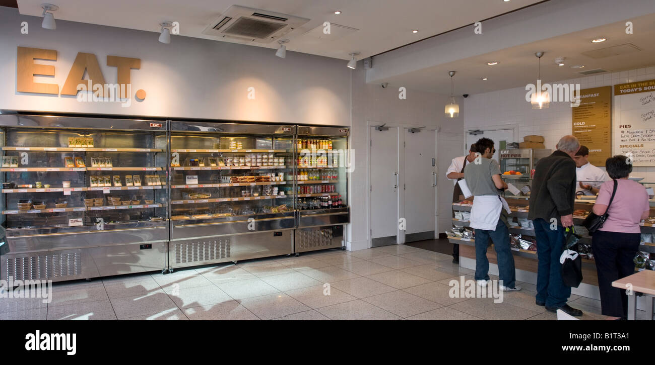 Eat. The real food company sandwich shop Charing cross branch London