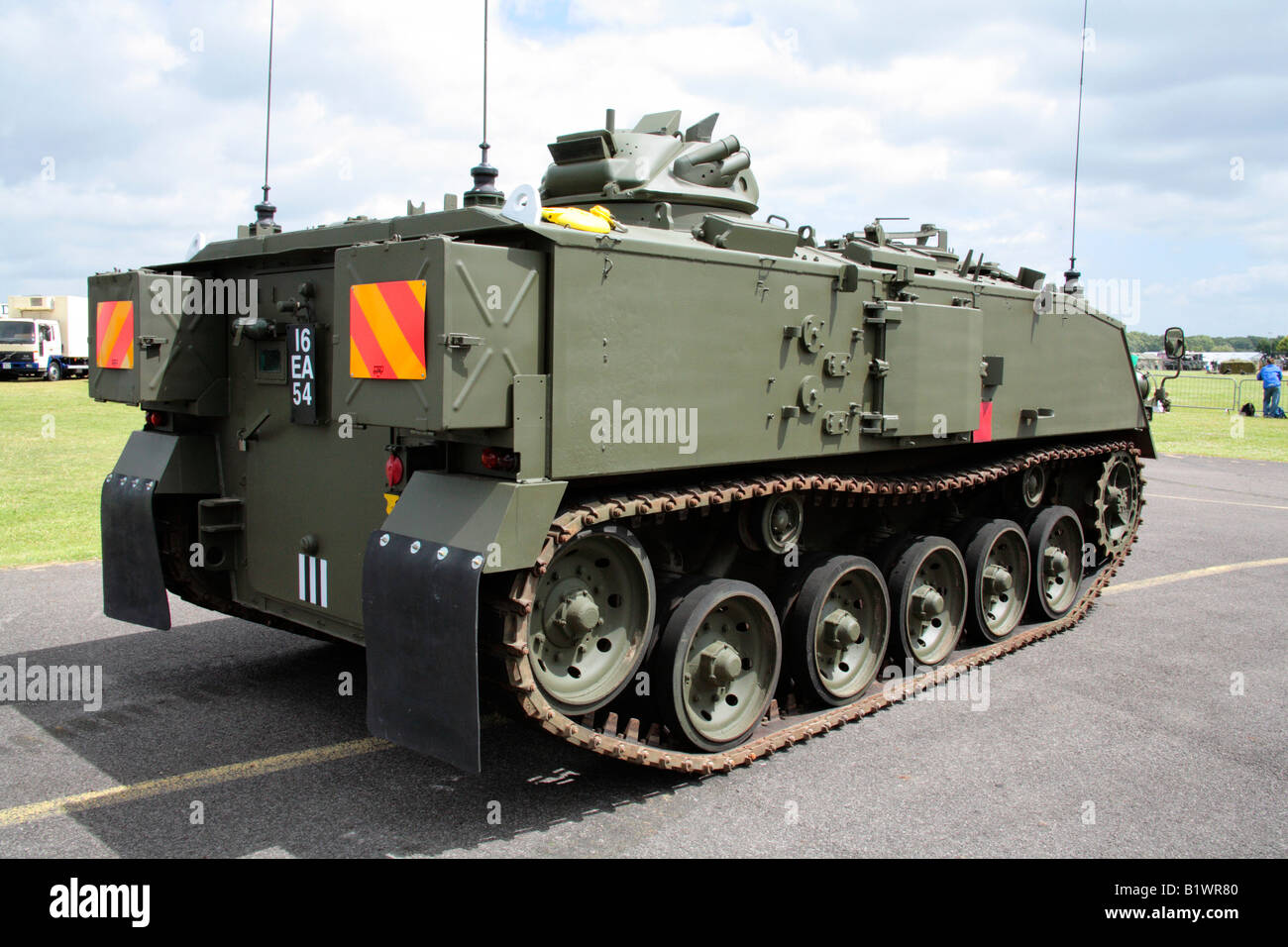 Tracked Armoured Personnel Carrier Stock Photo, Royalty Free Image
