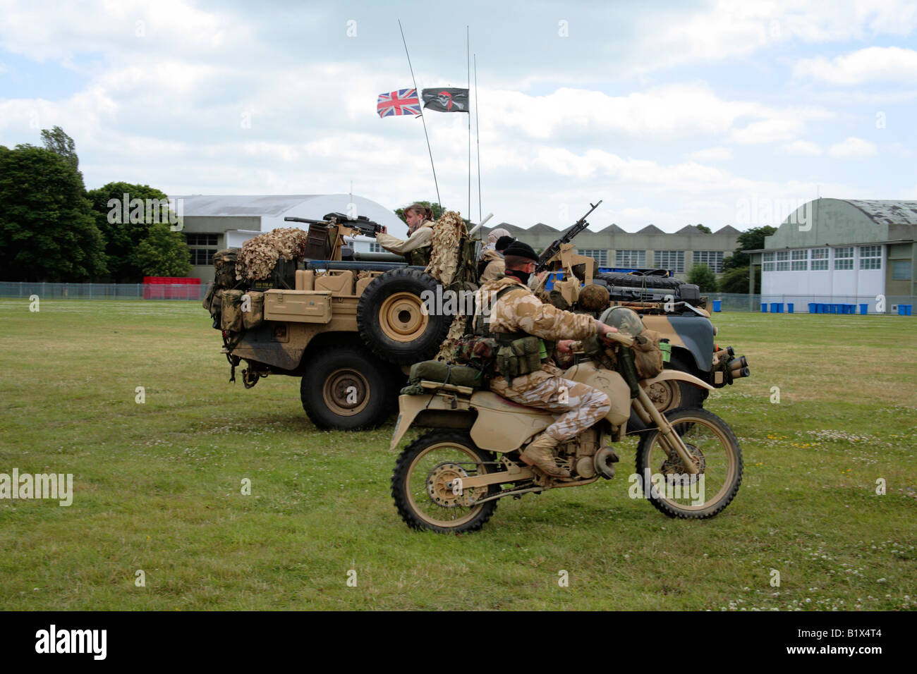 SAS vehicles in action Stock Photo, Royalty Free Image 18399588 Alamy