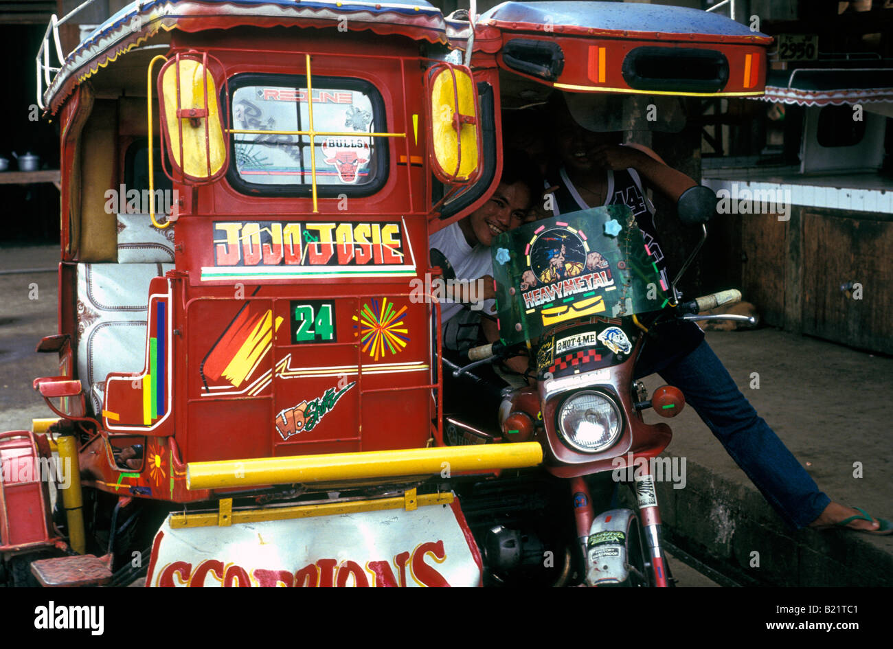 philippines tricycle taxi Stock Photo, Royalty Free Image 18480785 Alamy