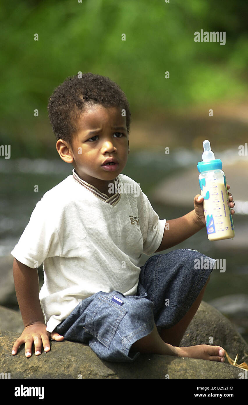 N West Indies People Child Boy Baby Bottle River N West Indies People Child Boy Baby Bottle River