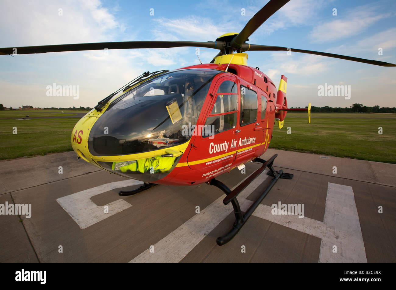 Helicopter Ambulance Hi Res Stock Photography And Images Alamy