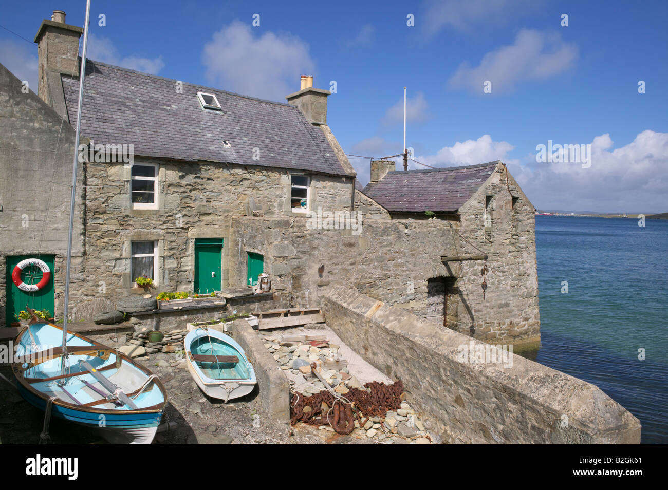 The Lodberries, Lerwick, Shetland Isles, Scotland, UK Stock Photo